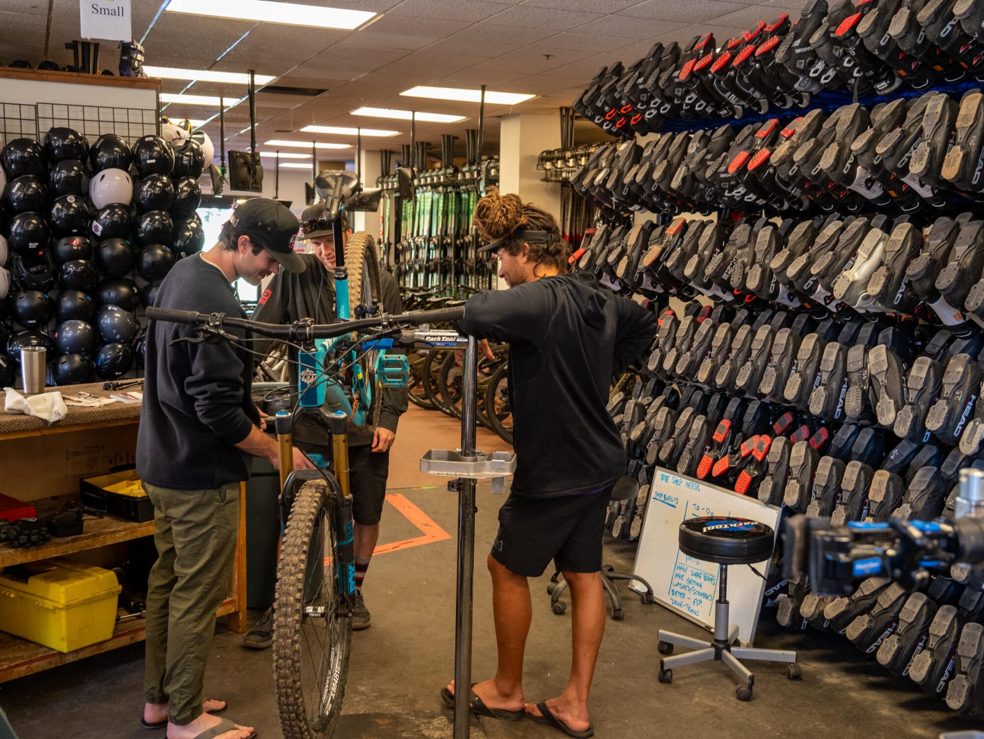 bike rental shop