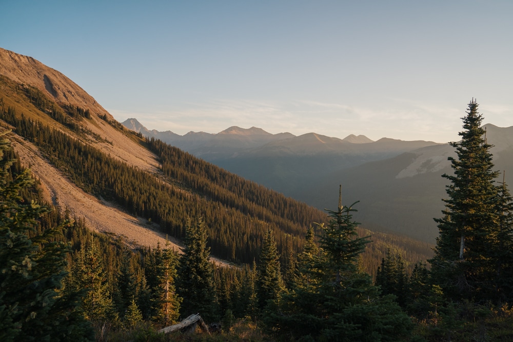 greysill mountain during sunrise