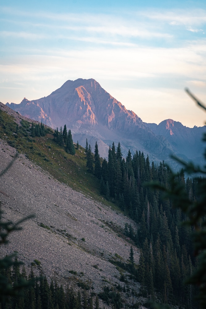 summer sunrise on grizzly peak