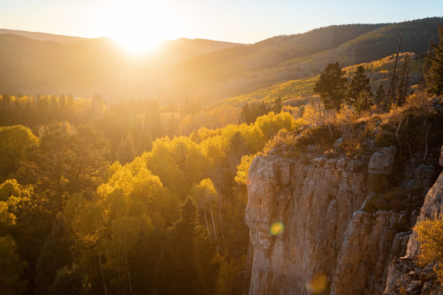 Fall Sunset