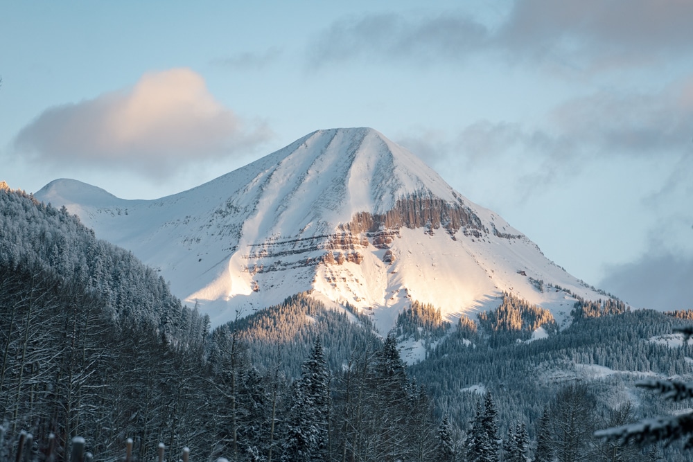 View of Engineer Mountain