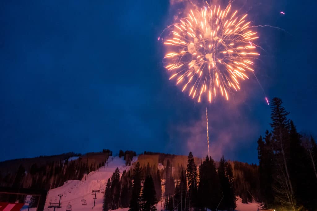 Fireworks at Purgatory