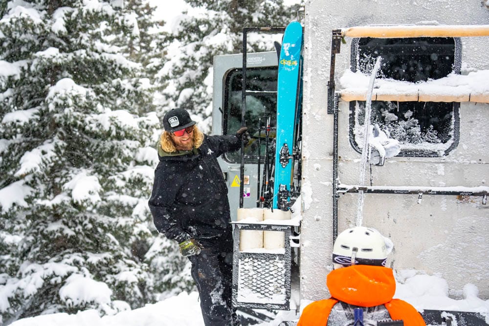 Snowcat tour guide