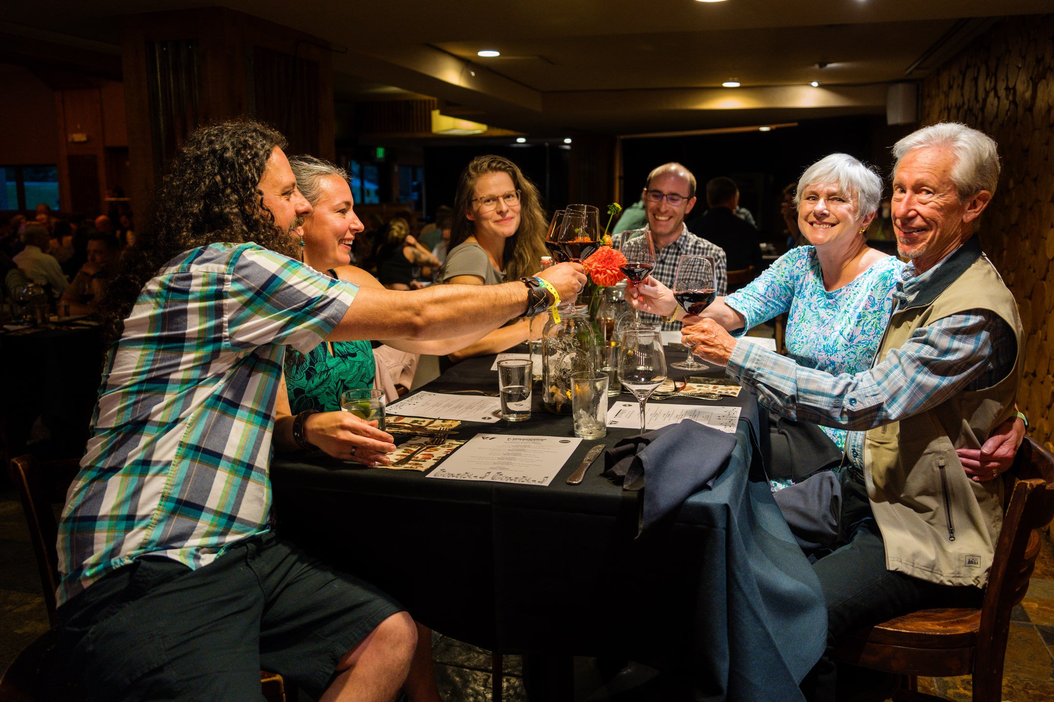 Dinner at the mountain