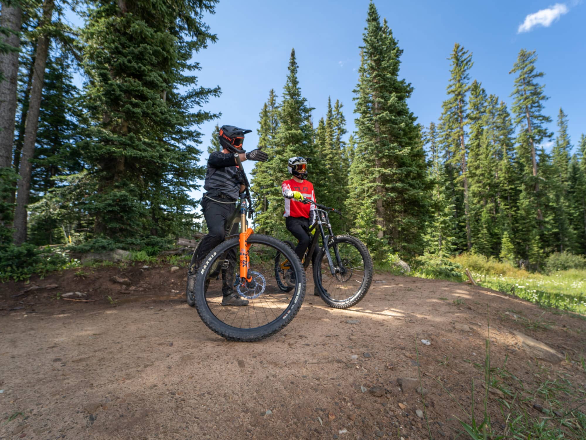 Bike lesson with Purg instructor