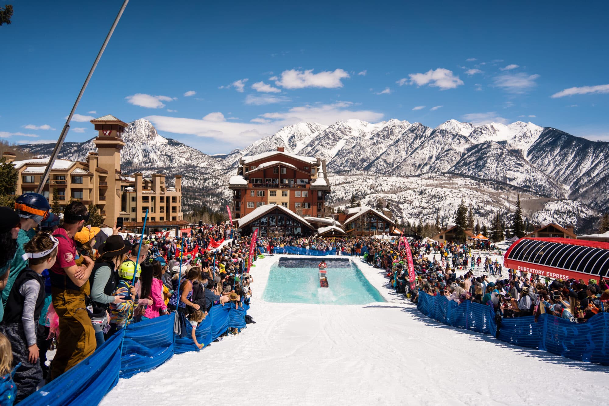 Competitor at 2023 Pond Skim