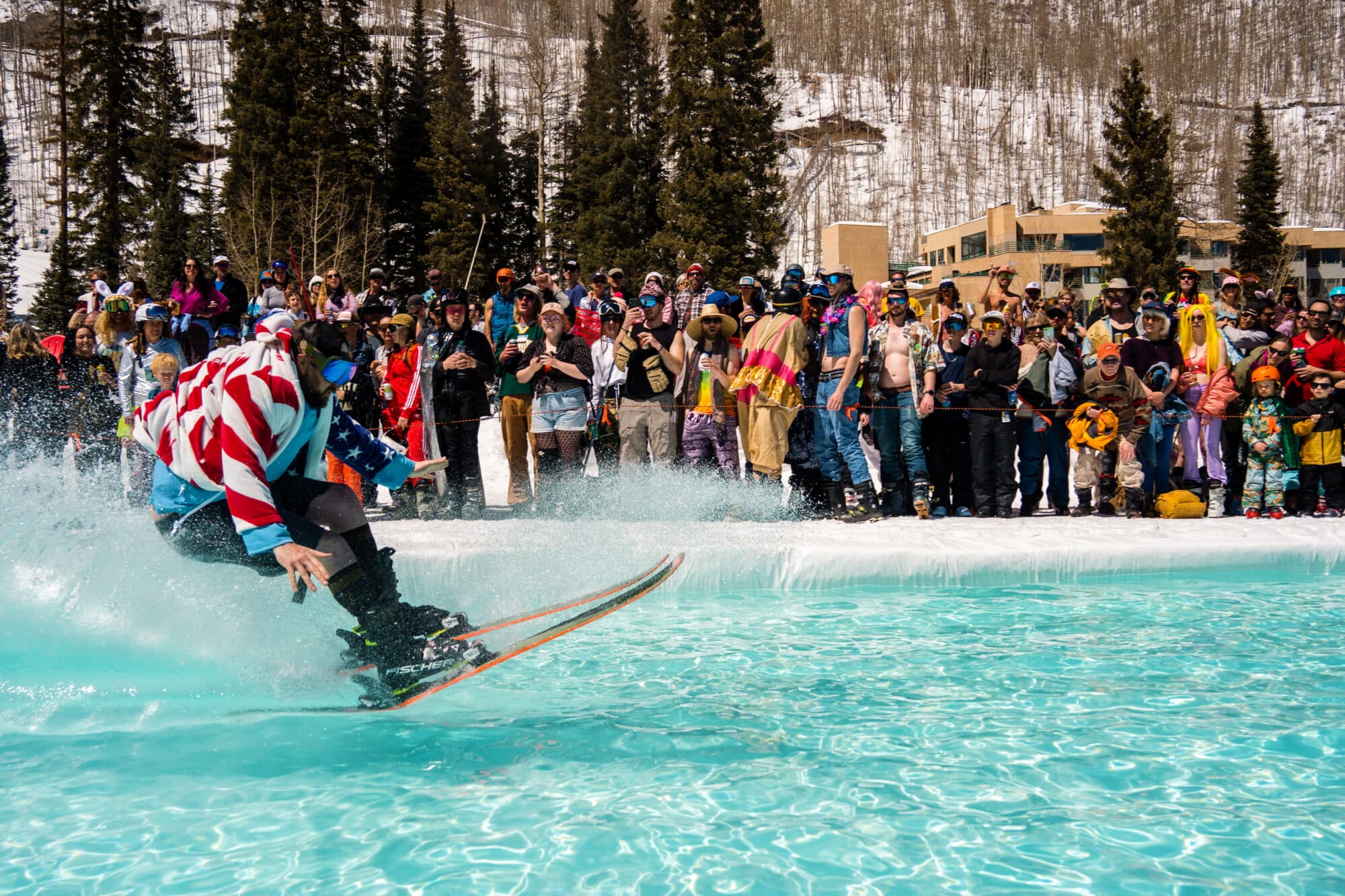 Competitor at 2023 Pond Skim