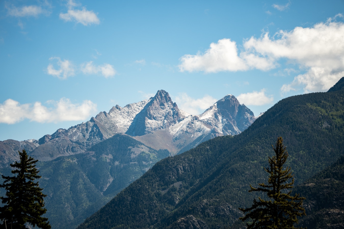 Fresh snowflakes in the San Juans on 9.21.2023