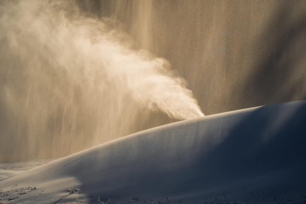 Snowmaking at Purgatory