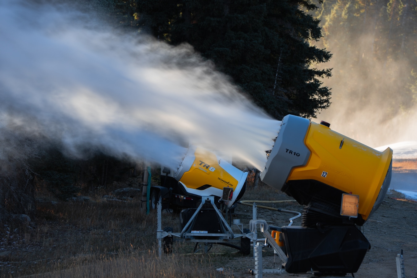 Firing up the Snowmaking System! - Purgatory Resort