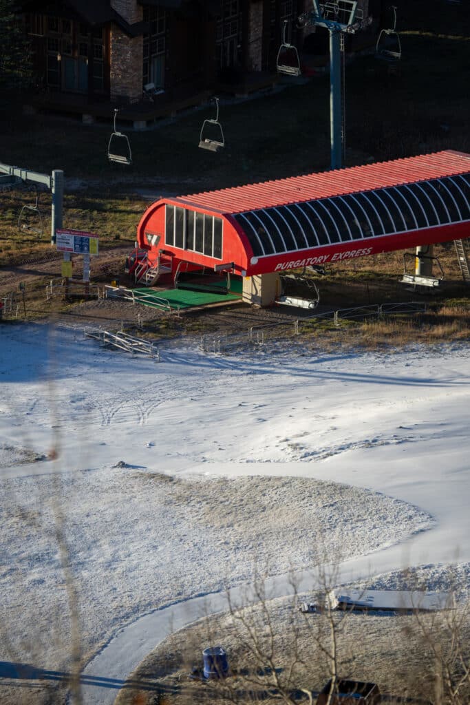 Snowmaking at Purgatory