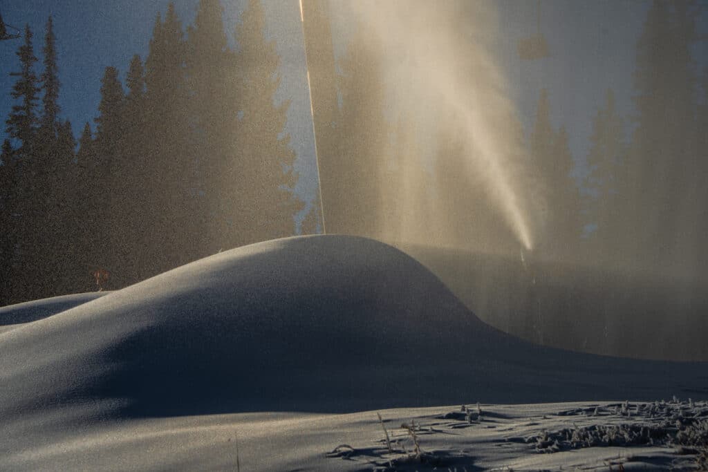 Snowmaking at Purgatory