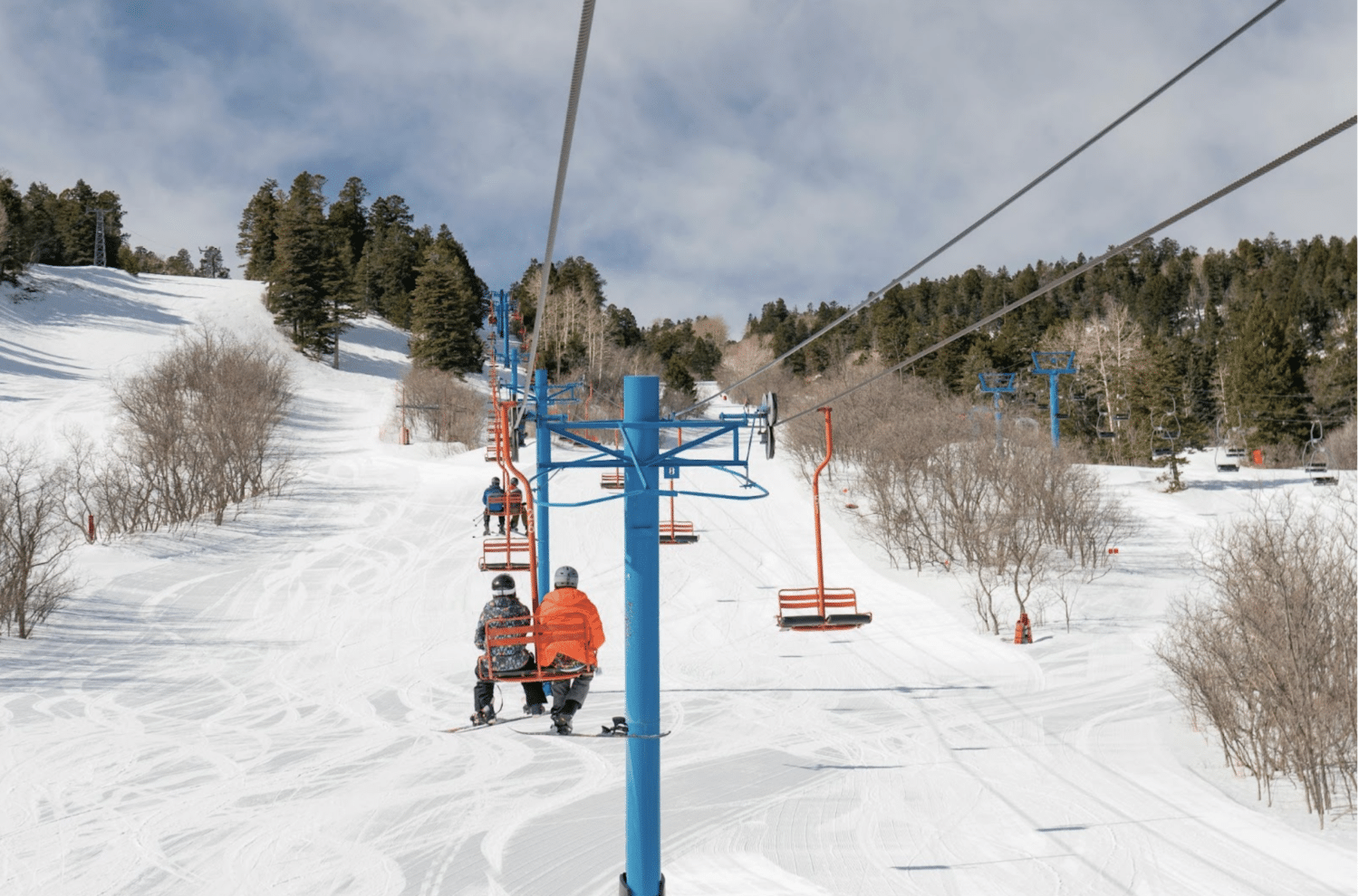 Ski lift at Sandia Peak Ski Area