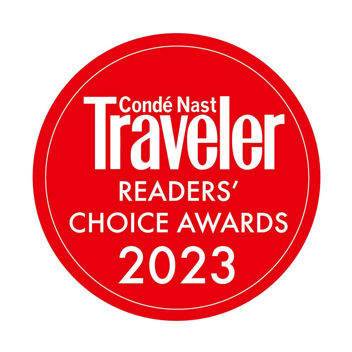 Condé Nast Traveler Readers' Choice Awards 2023