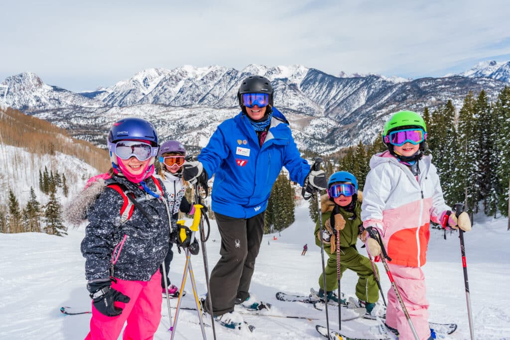 Snowburners group poses for a photo