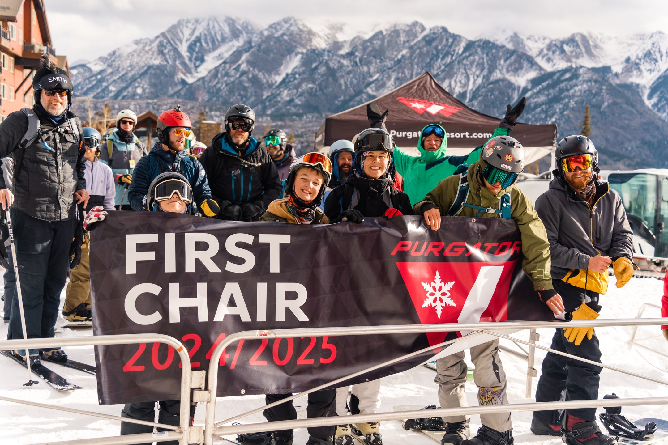 Group who claimed the first chair of the 24/25 season!