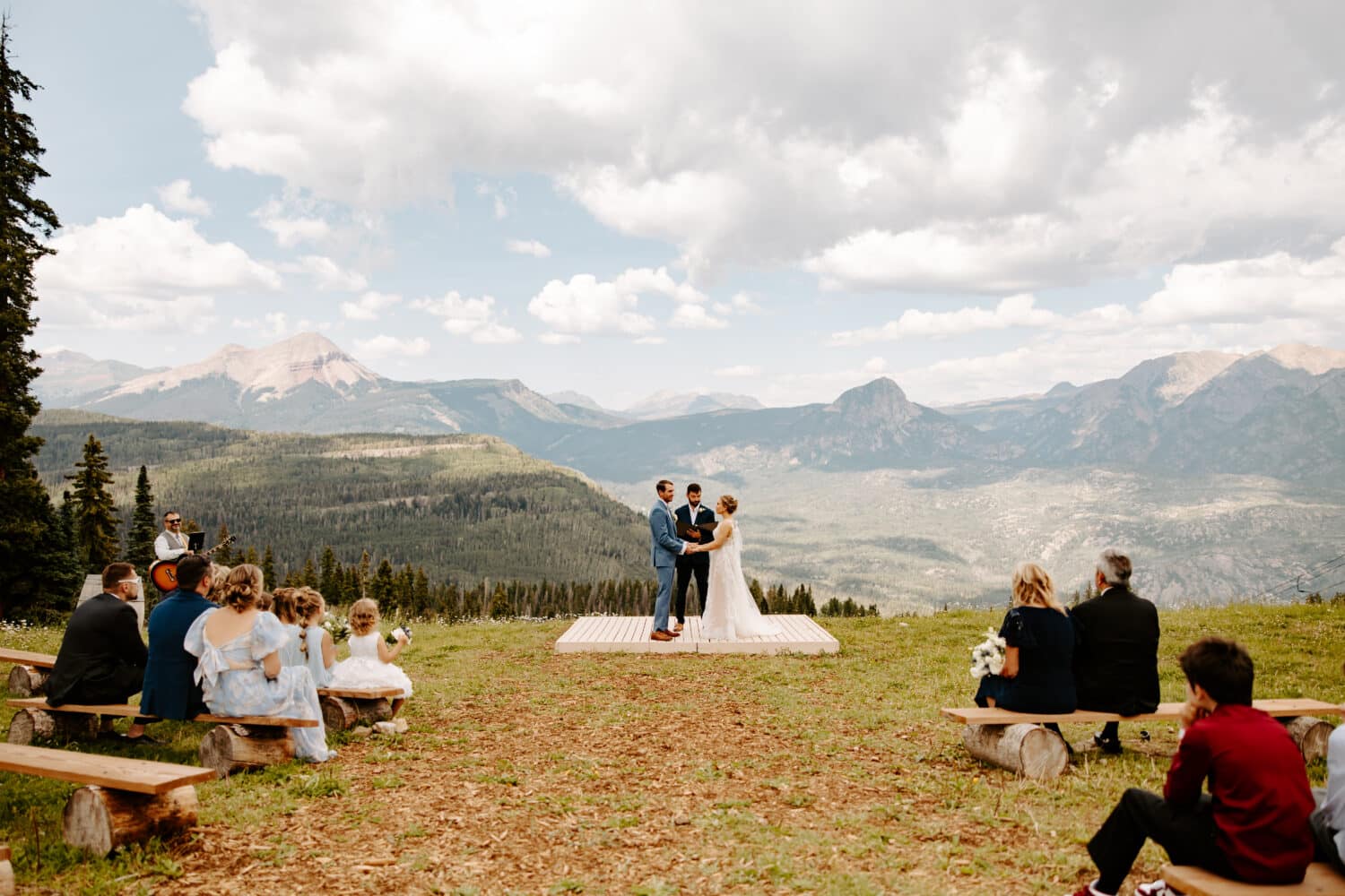 Stunning Wedding overlooking the San Juans