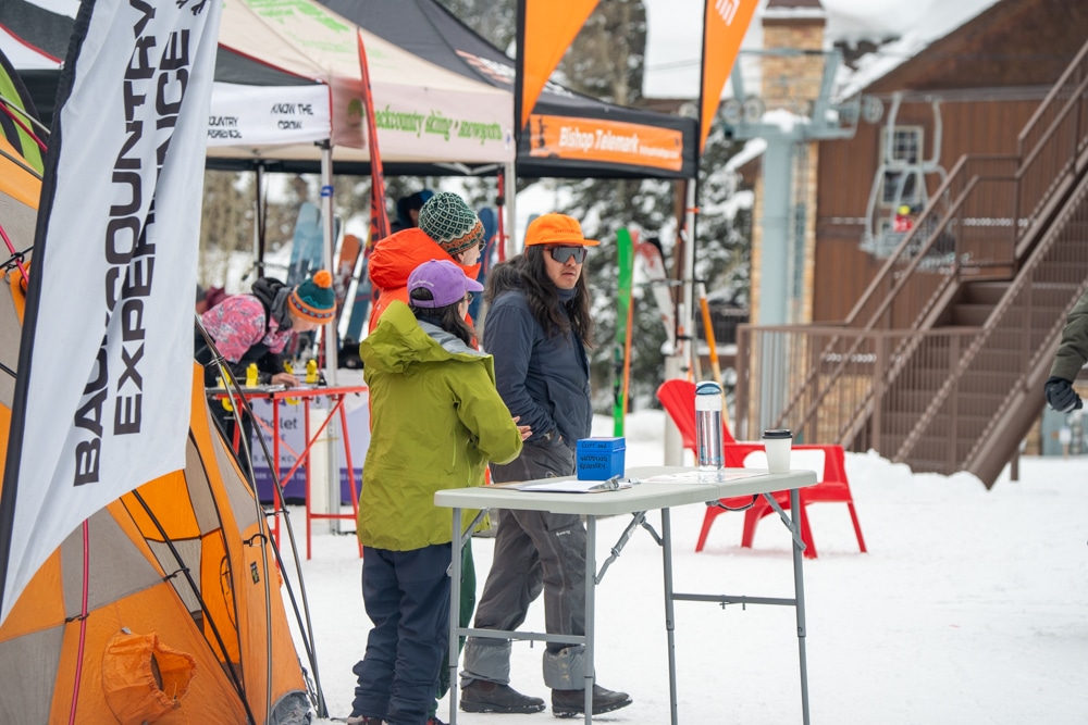 Telefestivus base area demos at Purgatory Resort