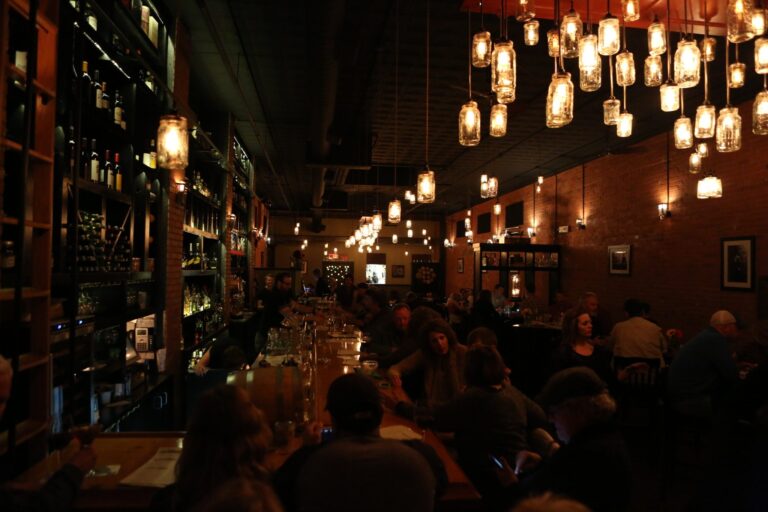 Inside view of the amazing atmosphere of El Moro Tavern in Durango, CO