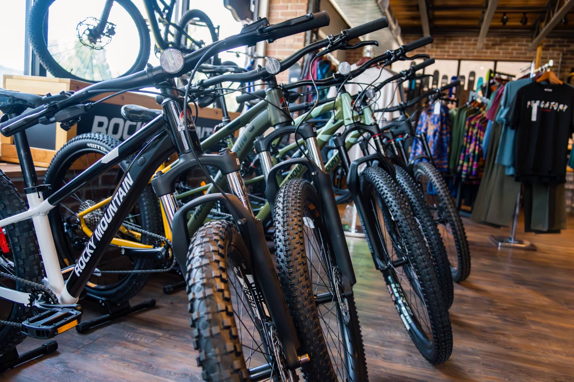 Purgatory Sports downtown has a full fleet of bikes for purchase and rental! Come snag a great deal