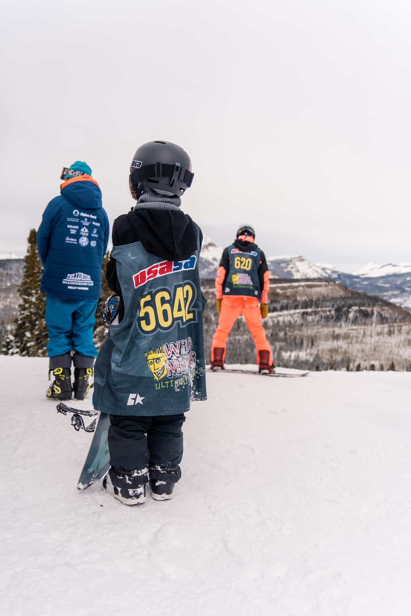 USASA rider gets ready to compete