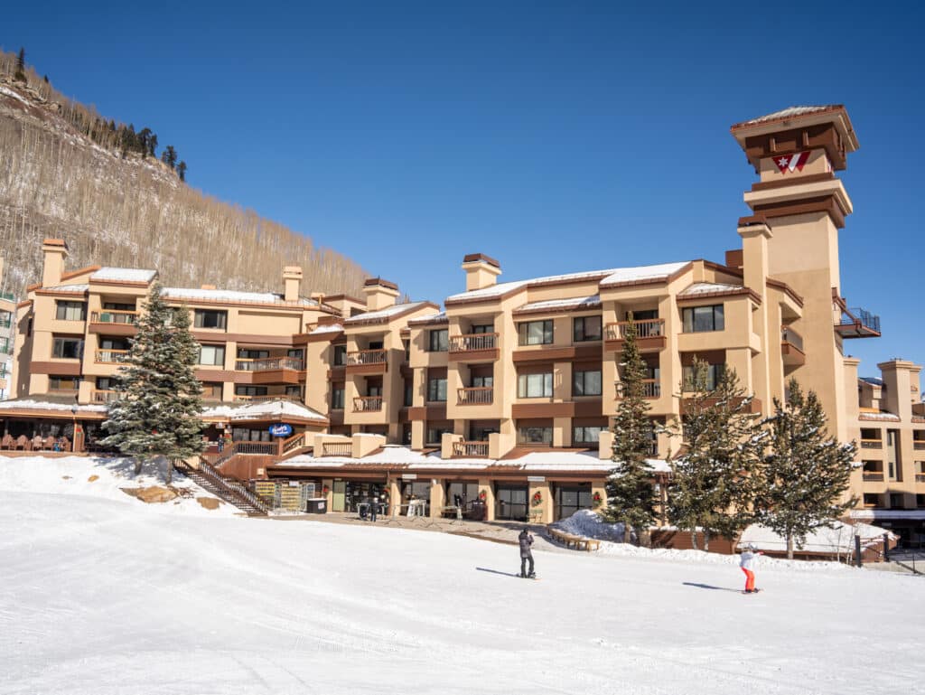 Village Center from the Purgatory beach area