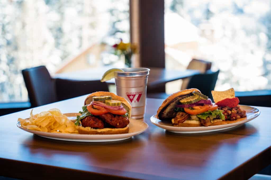 Purgy's and DMC lunch menu items