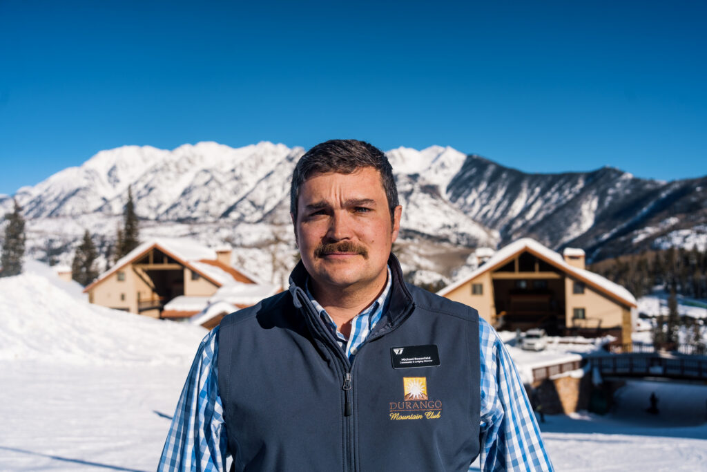 Michael Rosenfeld, Senior Director of Village Operations at Purgatory Resort