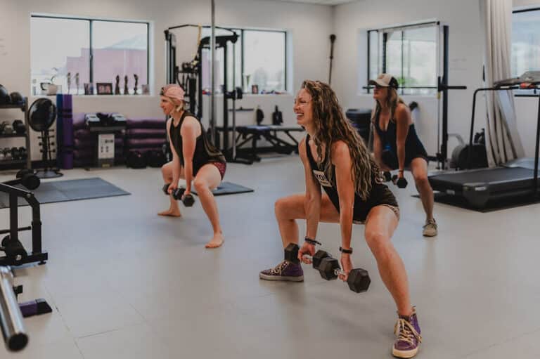 Workout class at Yo! Fitness in Durango, Colorado