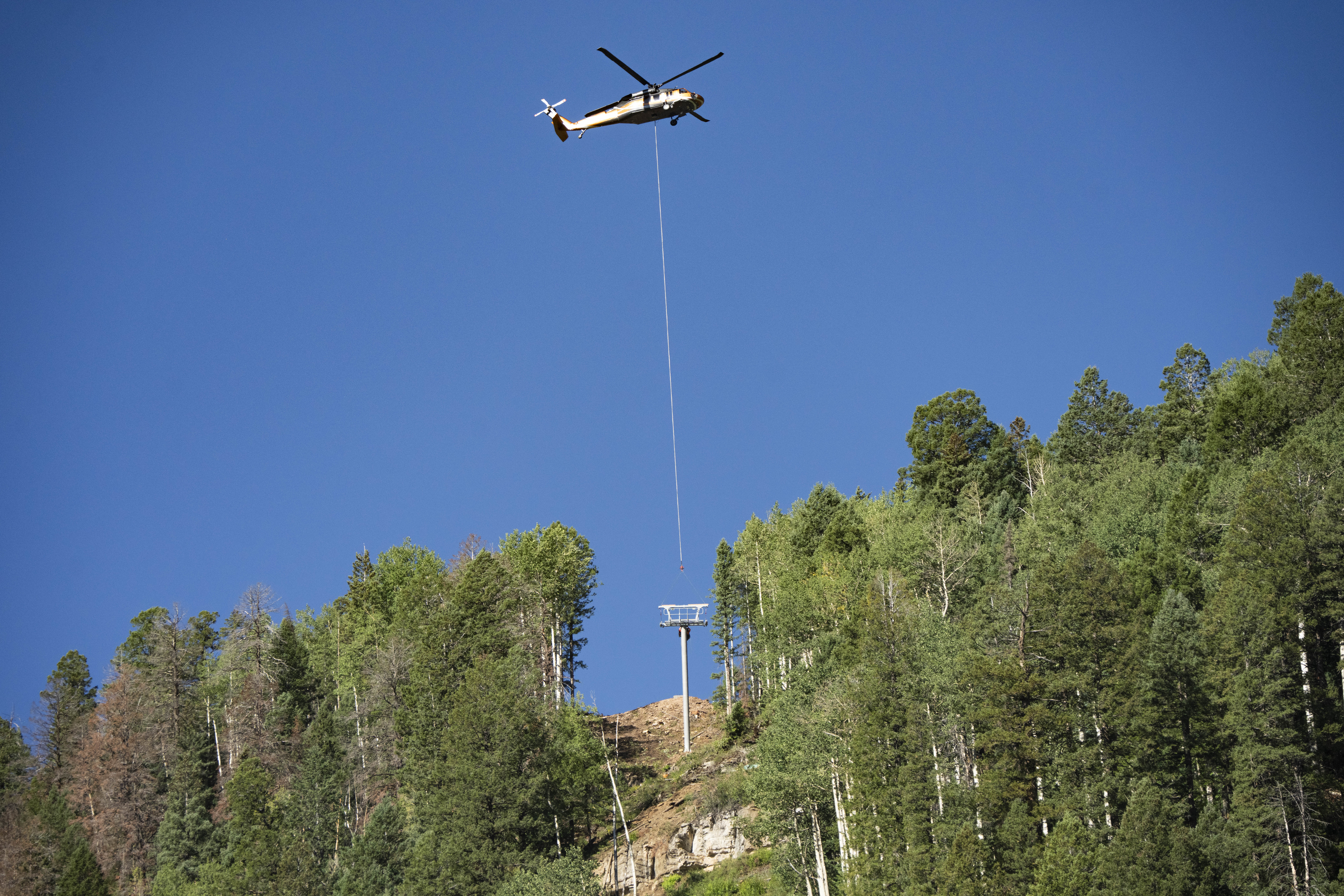 From The Front Side: Towers Up on the Colorado Couloir